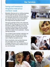 My Paid Model Assignment for Norwich & Peterborough Building Society Brochure